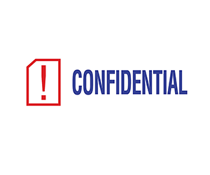 CONFIDENTIAL Color Red/Blue