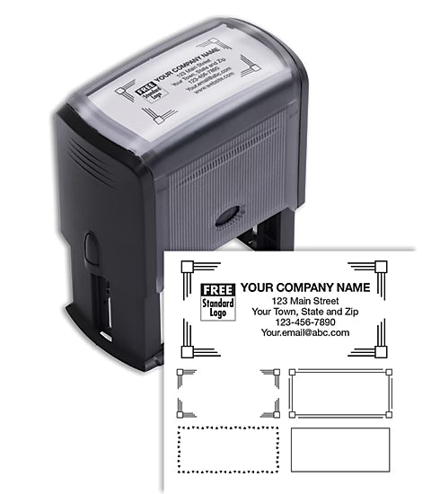 Self-Inking Name and Address Stamp - 6 Lines