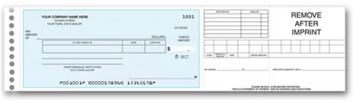 Expense/Payroll Check