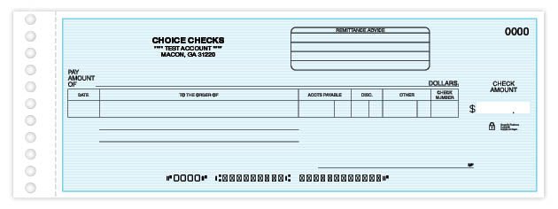Accounts Payable Check