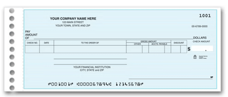 Accounts Payable Check