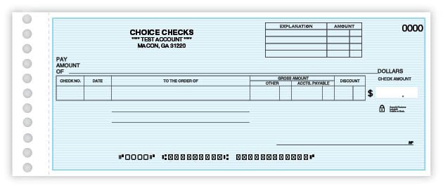 Accounts Payable Check
