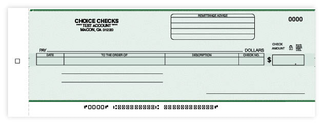 Cash Disbursement Center Check-1 Part