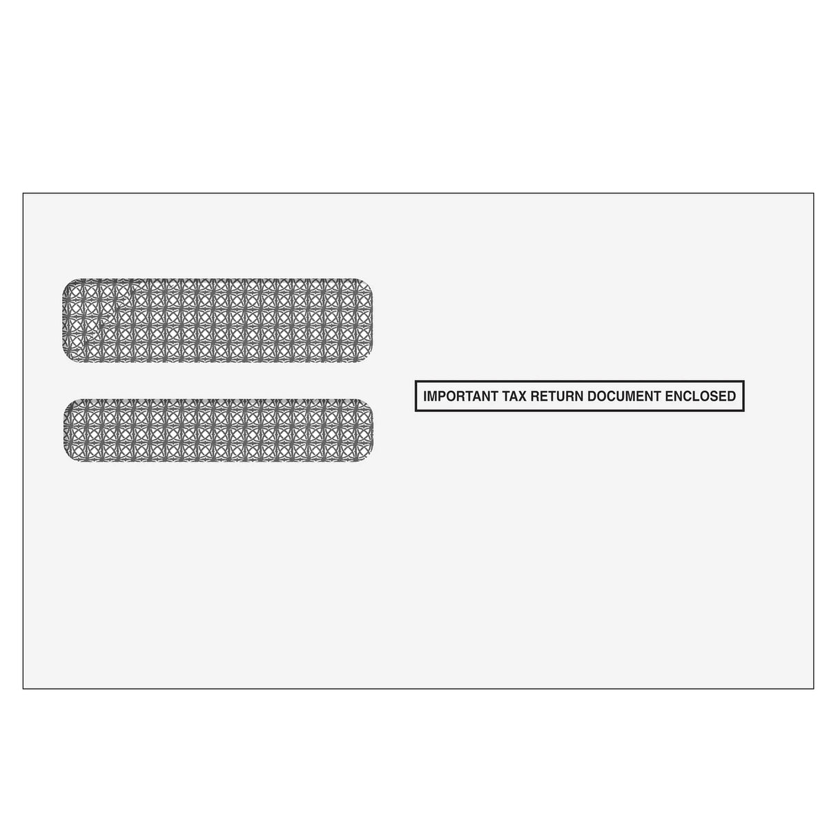 Form 1095 Double Window Envelope (for Inserting Equipment)