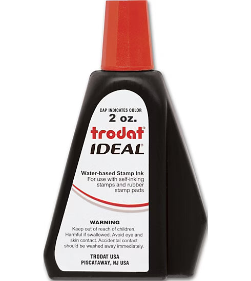 Red Ink Refill for Self-Inking Stamp