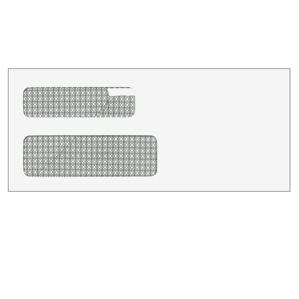 Claim Form Compatible Reply Double Window Envelope (Moisture Seal) - 500 Qty
