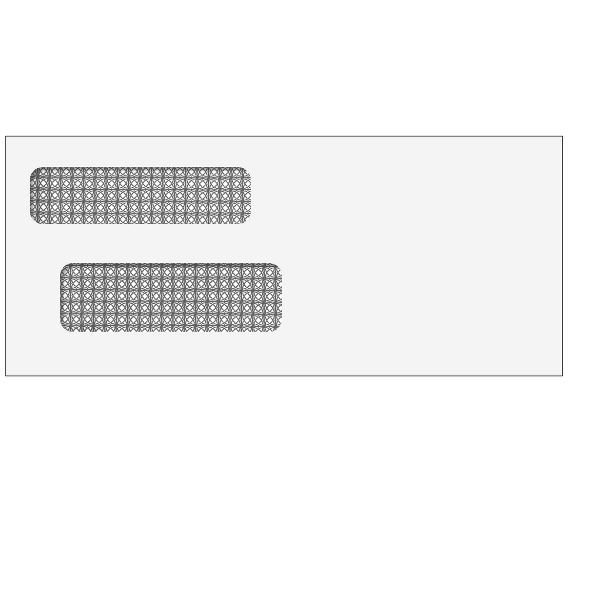 #9 Double Window Envelope (Moisture Seal) - 500 Qty