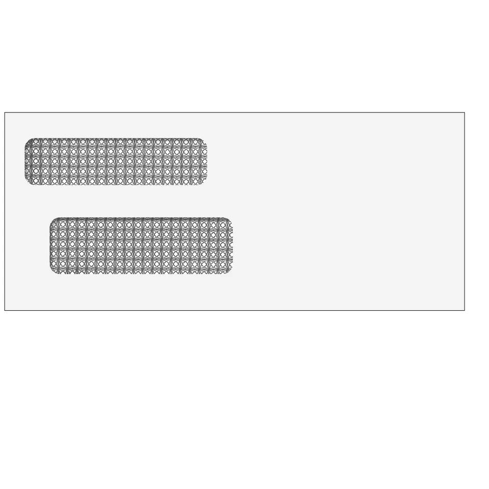 #9 Double Window Envelope (Self Seal)- 500 Qty