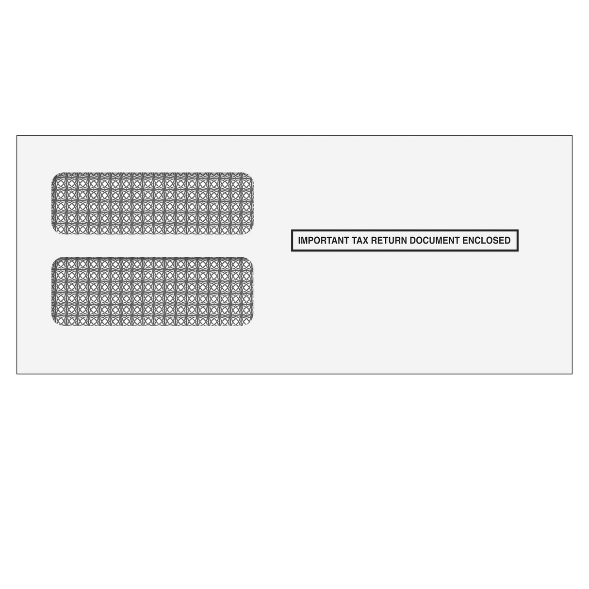 3up 1099 Double Window Envelope (banded in 25's)