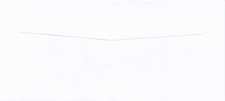 DBL WINDOW ENV/PEGBD PLAIN 8-1/16X3-5/8 24# WH WOVE/TRANSKRIT - Choice Checks