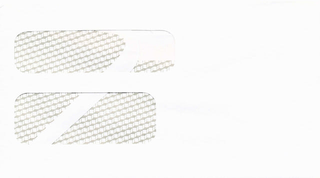 DBL WINDOW ENV/PEGBD PLAIN 6-1/4 X 3-1/2 24# WH WOVE/VERIBEST - Choice Checks