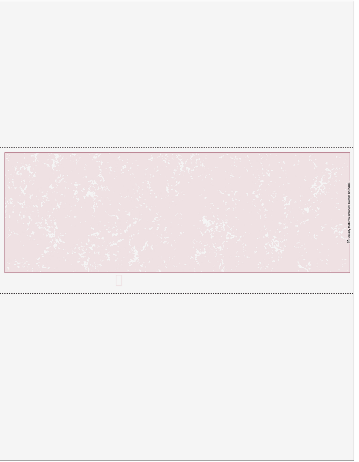 Marble Blank Business Checks in Middle - Better Security