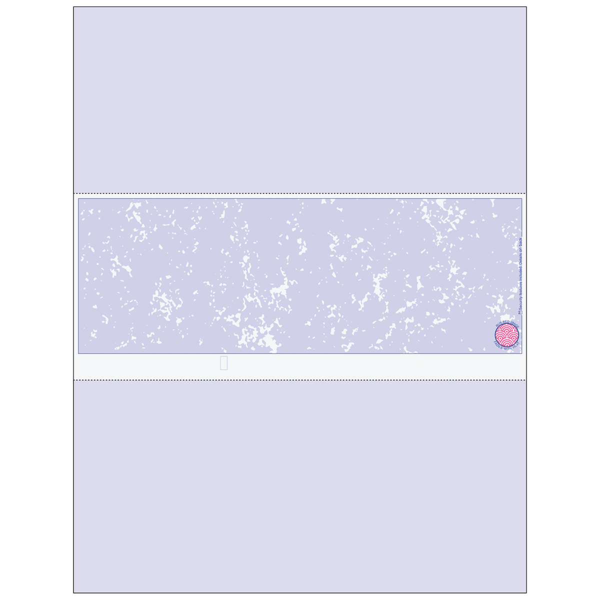 Marble Blank Business Checks in Middle - Better Security