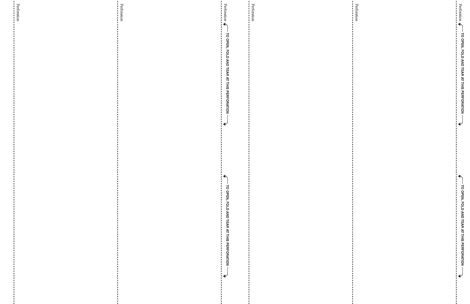 4 UP 100# TAG, 17 x 11 V Fold - Choice Checks