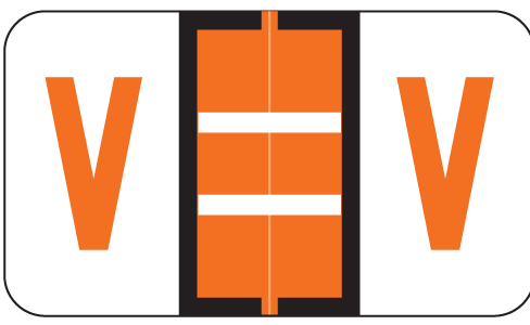 W-5100 Series, JETER Compatible Alpha File Box Refill Sheets