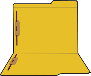 Letter-Size, 1/3 Cut, Double-Ply, End Tab (1 13 ⁄4˝w x 9 1 ⁄2˝h) - 50 Pk