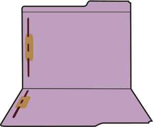 Letter-Size, 1/3 Cut, Double-Ply, End Tab (1 13 ⁄4˝w x 9 1 ⁄2˝h) - 50 Pk