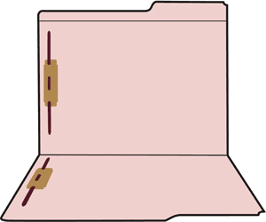 Letter-Size, 1/3 Cut, Double-Ply, End Tab (1 13 ⁄4˝w x 9 1 ⁄2˝h) - 50 Pk