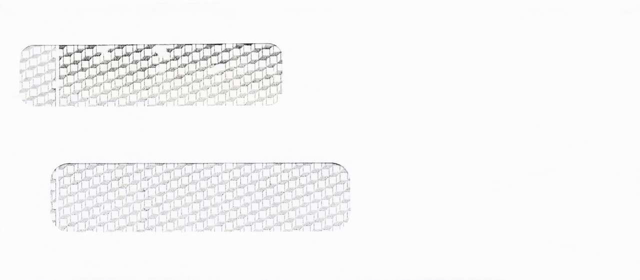 DBL WINDOW-QUICKEN PLAIN 8-5/8 X 3-3/4 24# WH WOVE/GUM - Choice Checks