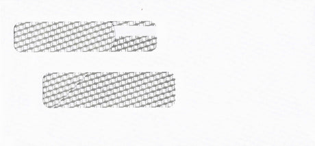 DBL WINDOW ENV/PEGBD PLAIN 7-3/4 X 3-9/16 24# WH WOVE/SAFEGUARD - Choice Checks