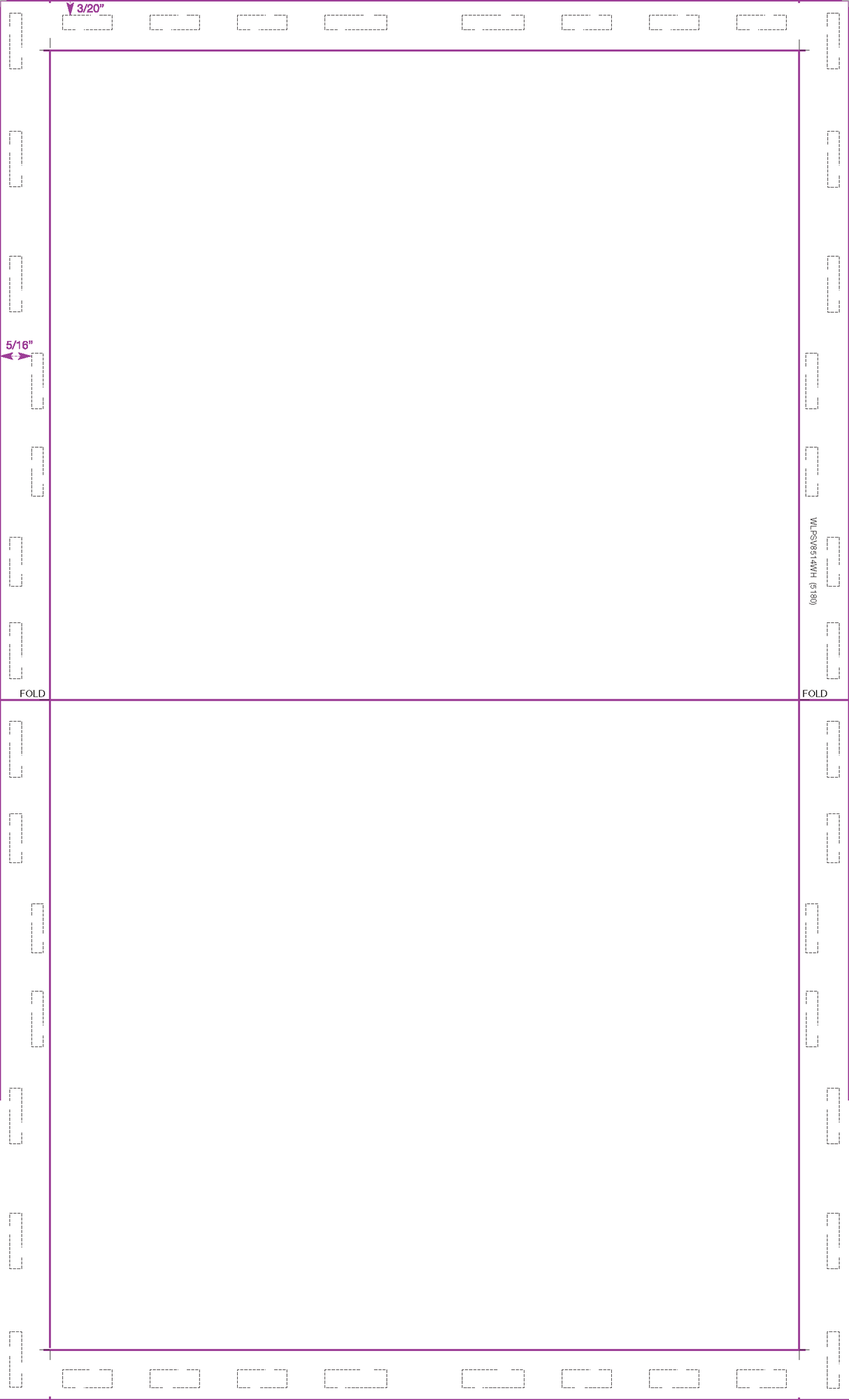 Form, Blank, No Blockouts, 28#, 8-1/2" x 14" V-Fold - Choice Checks