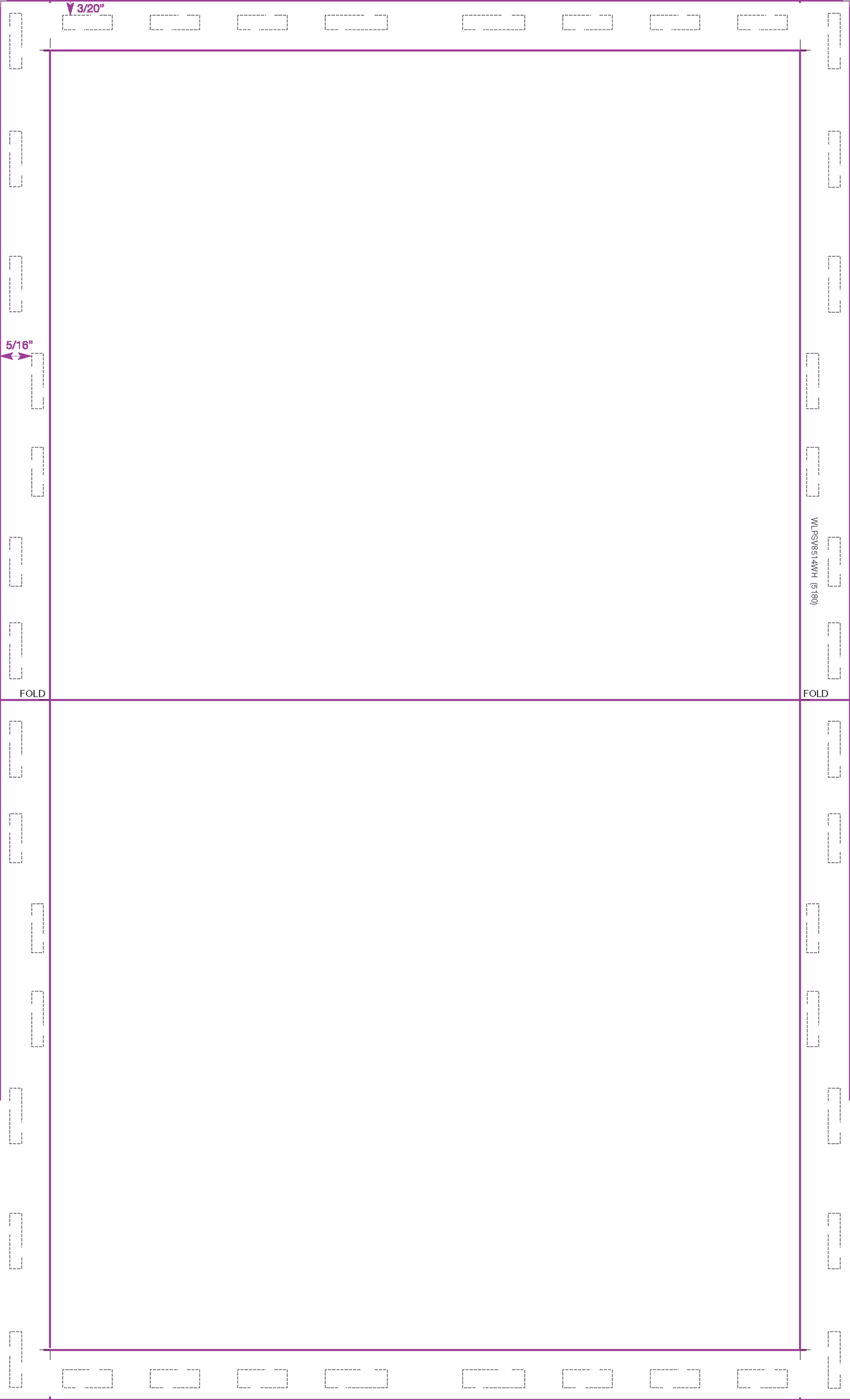 Form, Blank, No Blockouts, 28#, 8-1/2" x 14" V-Fold - Choice Checks