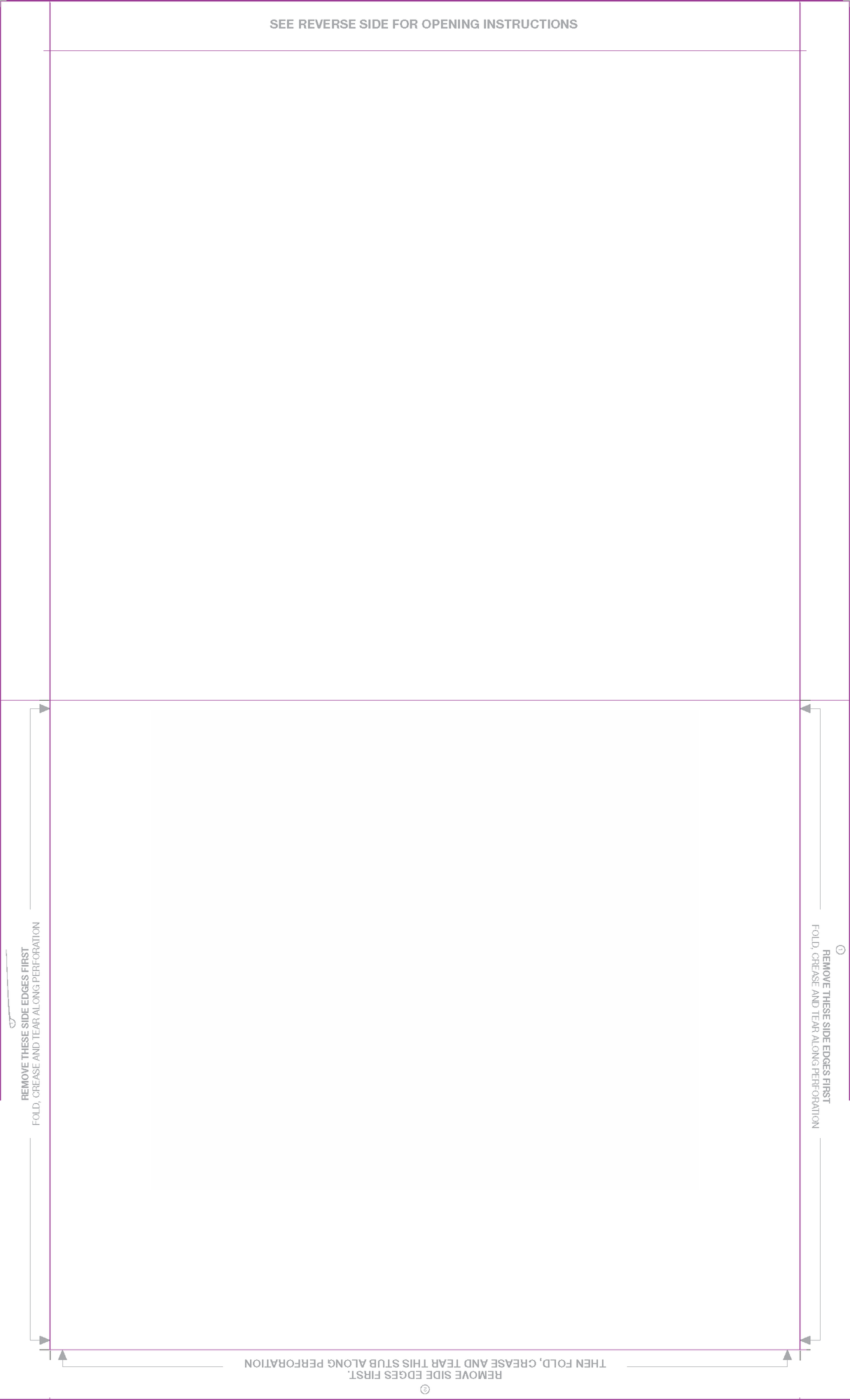Form, Blank, No Blockouts, 28#, 8-1/2" x 14" V-Fold - Choice Checks