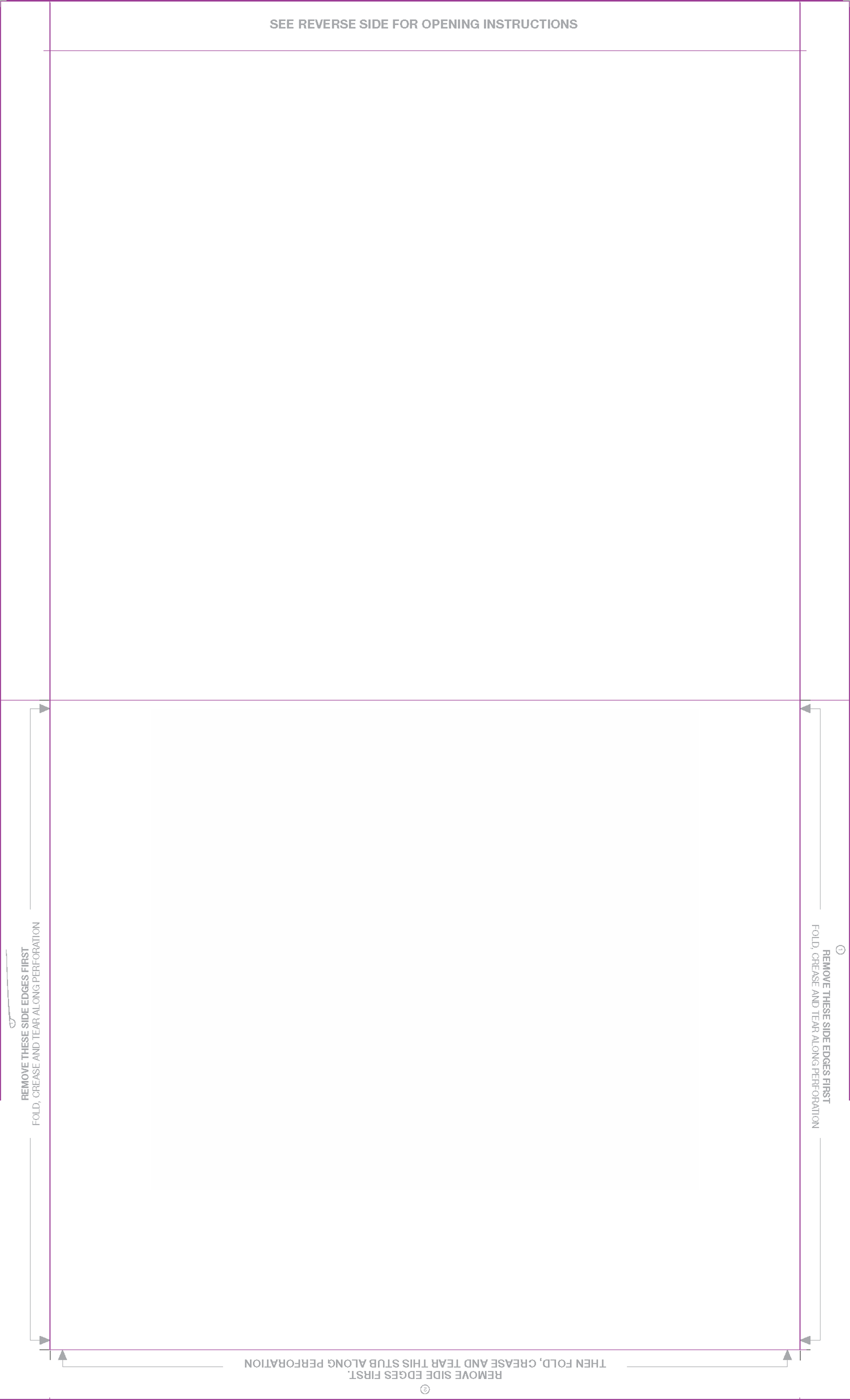 Form, Blank, No Blockouts, 28#, 8-1/2" x 14" V-Fold - Choice Checks