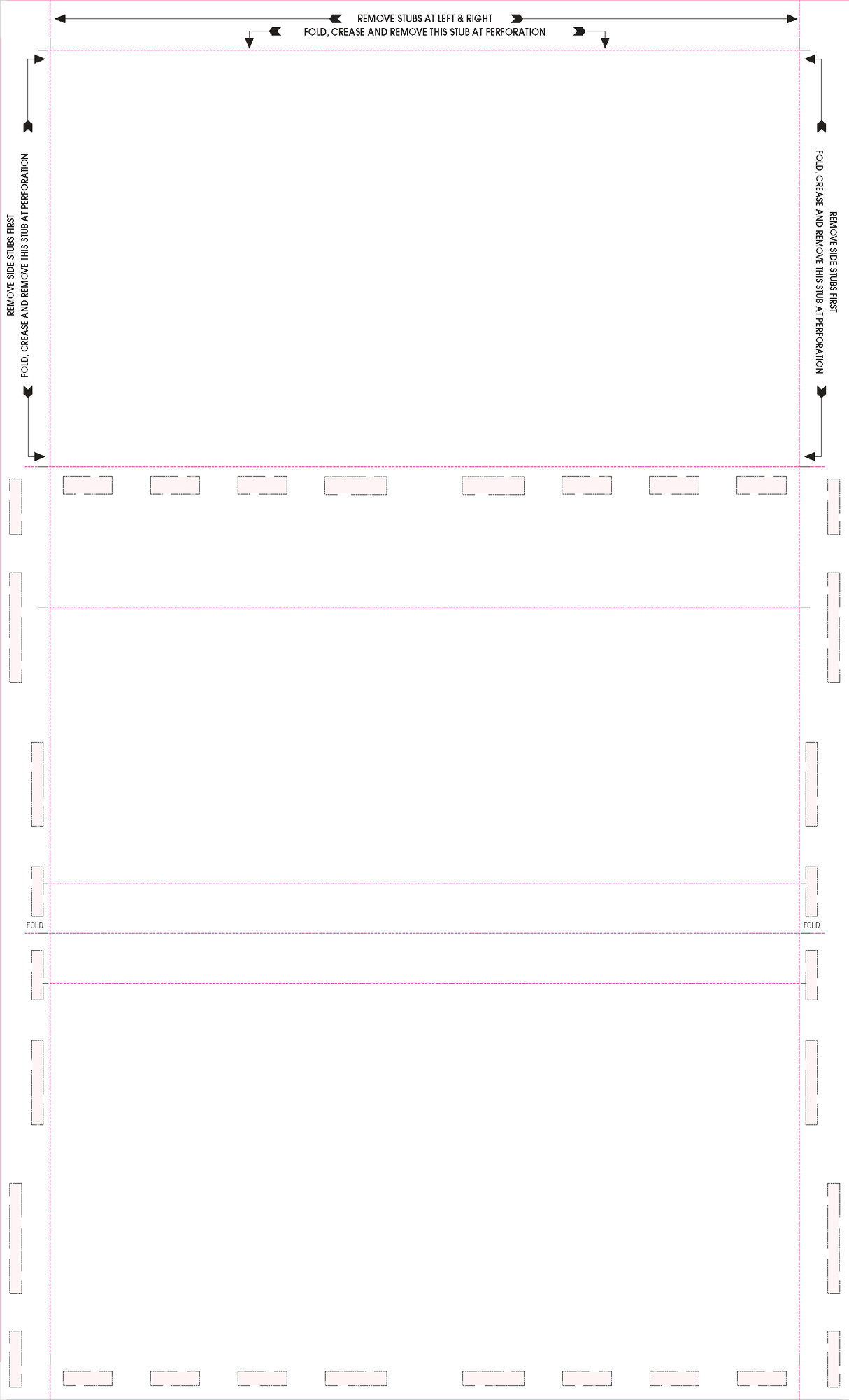Form, Stock, No Blockout Panels 28# MOCR, 8-1/2" x 14" Z-Fold - Choice Checks