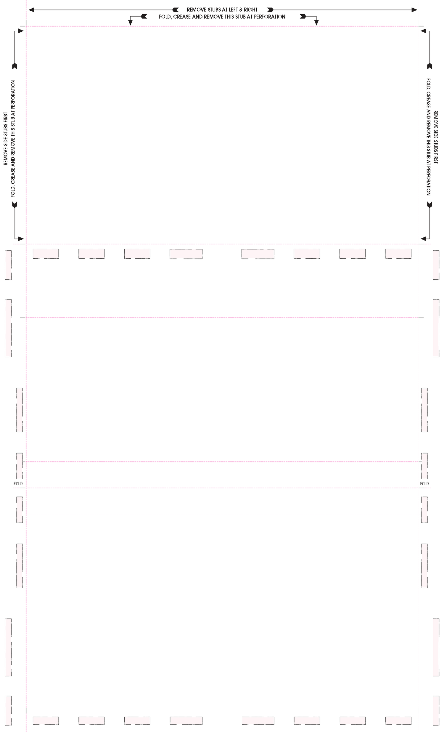 Form, Stock, No Blockout Panels 28# MOCR, 8-1/2" x 14" Z-Fold - Choice Checks