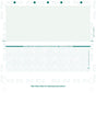 Check, Void Pantograph, Teal 328 28#, 8-1/2" x 11" Z-Fold - Choice Checks