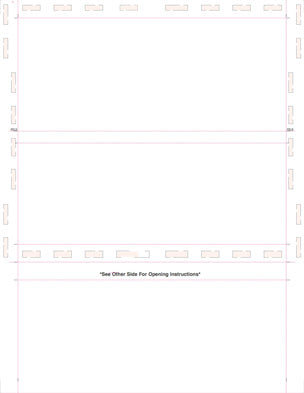 Form, Blank, No Blockout 28# MOCR, 8-1/2" x 11" Z-Fold - Choice Checks