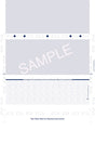 Check, Void Pantograph, Blue 281, Extra Voucher 28#, 8-1/2" x 14" ZX-Fold - Choice Checks