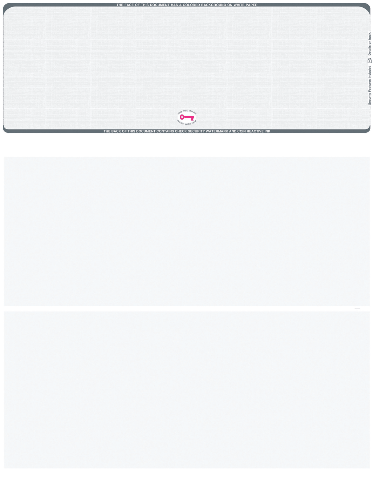 Top Check Stock Linen Blank Business Checks – Better Security