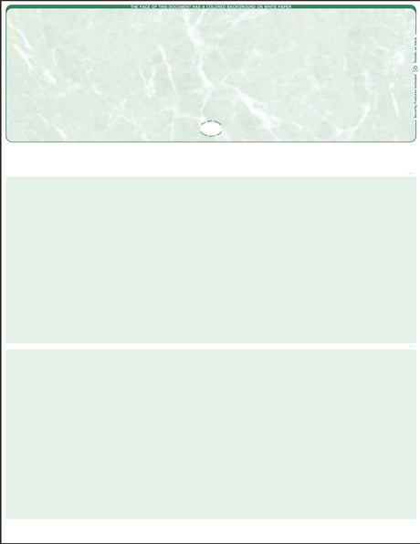 Marble Blank Business Checks on Top - Choice Checks