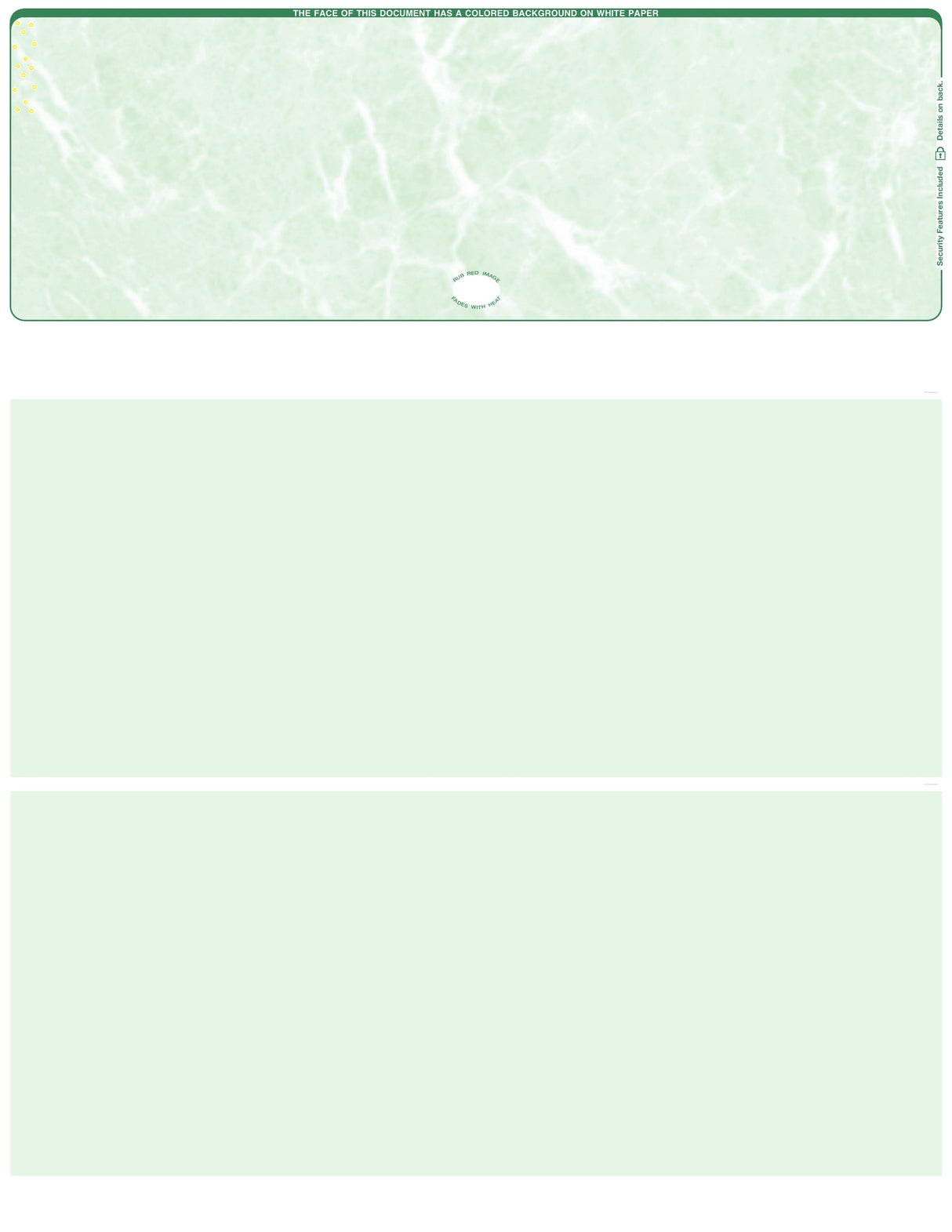 Top Check Marble Blank Business Checks – Better Security