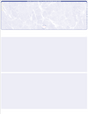 Marble Blank Business Checks on Top - Choice Checks