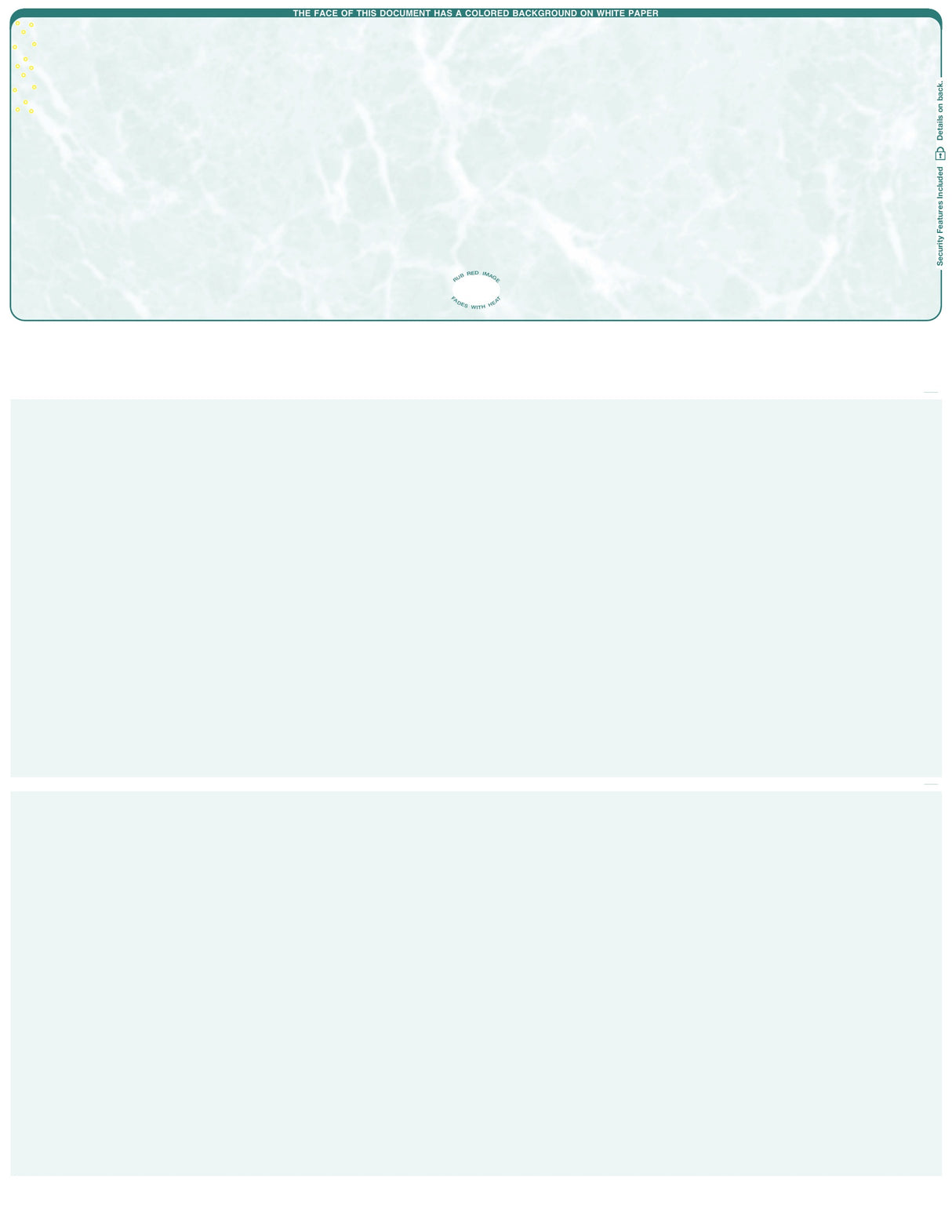 Top Check Marble Blank Business Checks – Better Security