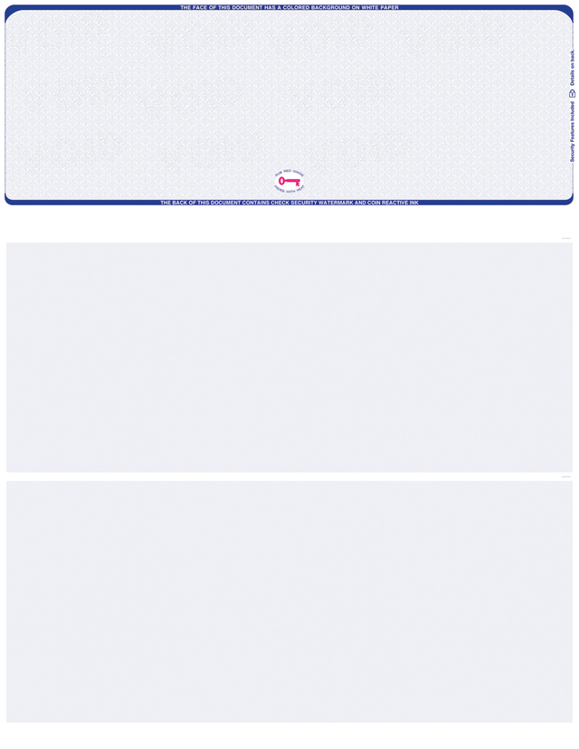 Scallop Void Blank Business Check on Top - Choice Checks