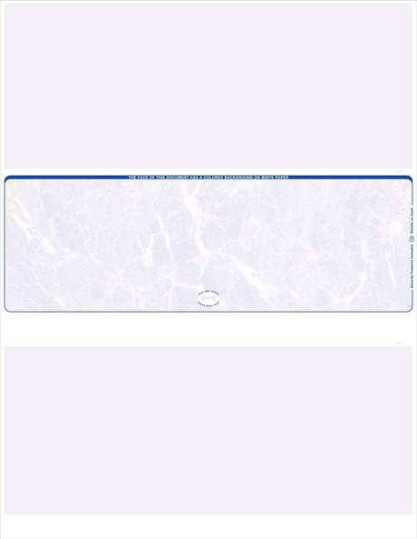 Marble Blank Business Checks in Middle - Choice Checks