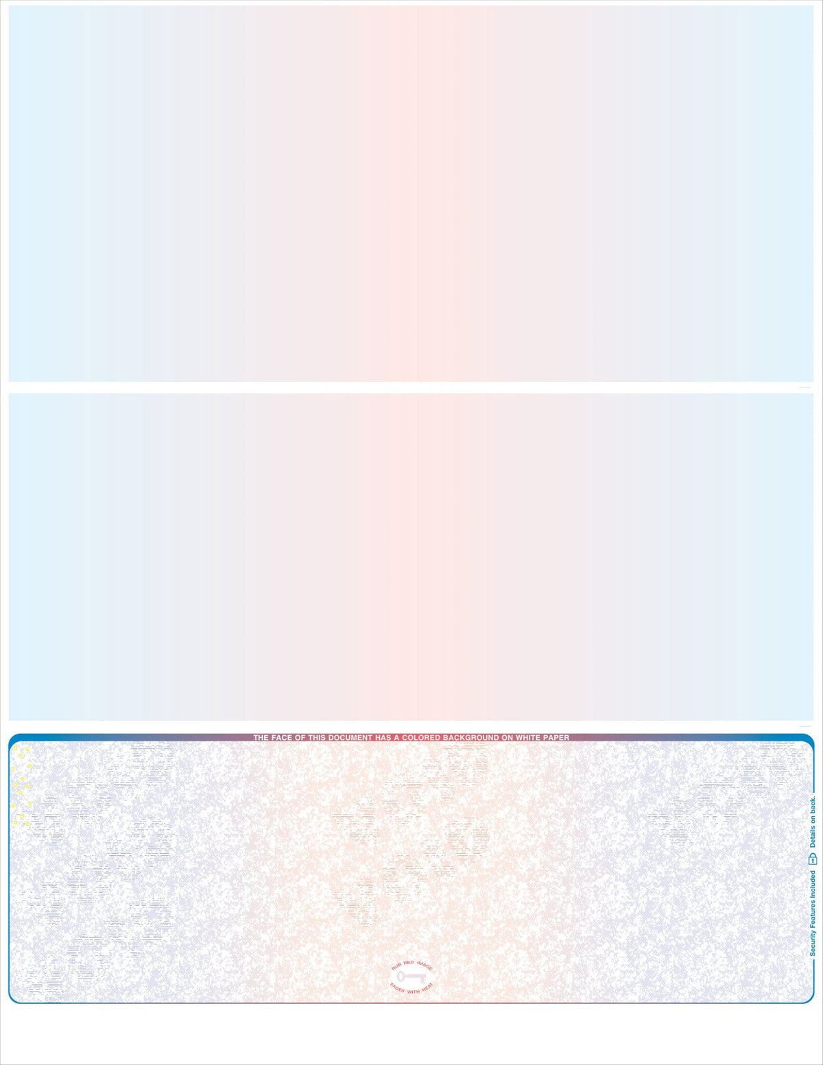 Bottom Check Stock Prismatic Blank Business Checks – Better Security