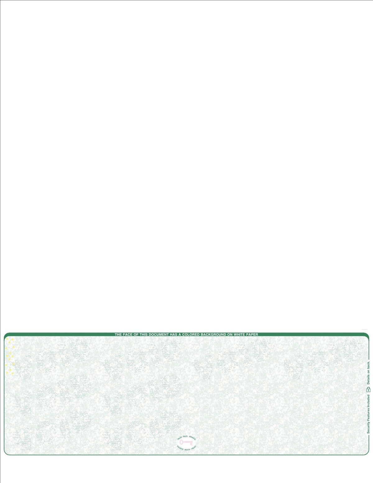 Bottom Check Stock 933 VOID Blank Business Checks – Better Security