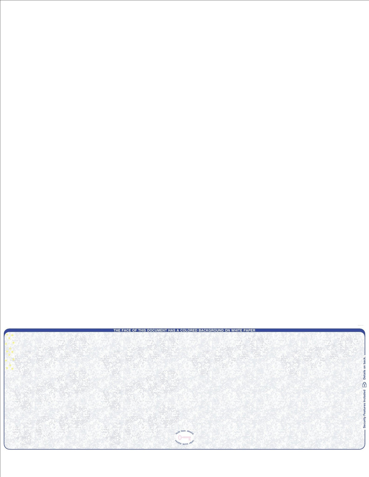 Bottom Check Stock 933 VOID Blank Business Checks – Better Security