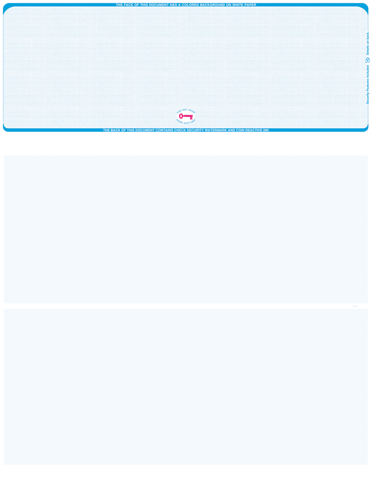 Top Check Stock Linen Blank Business Checks – Better Security