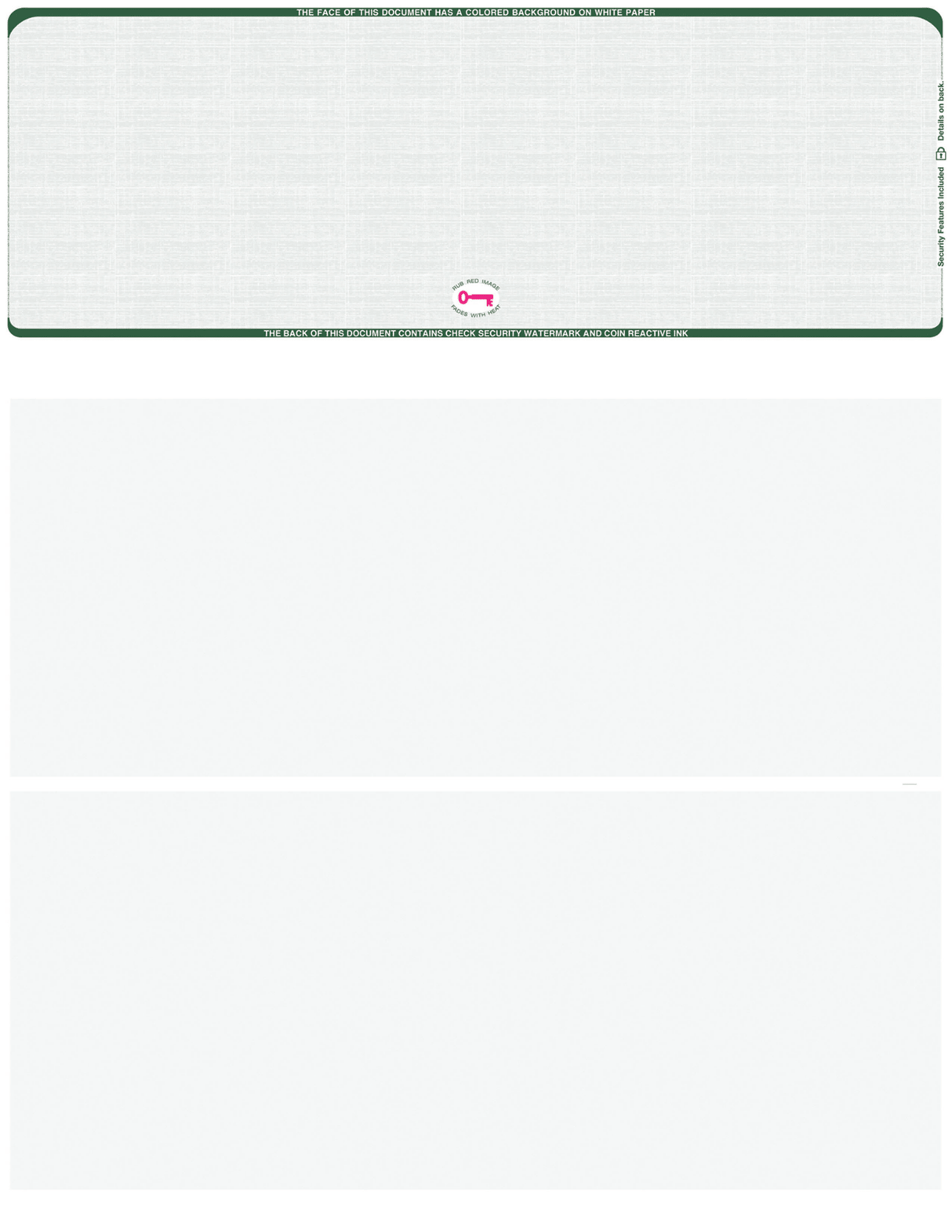 Top Check Stock Linen Blank Business Checks – Better Security