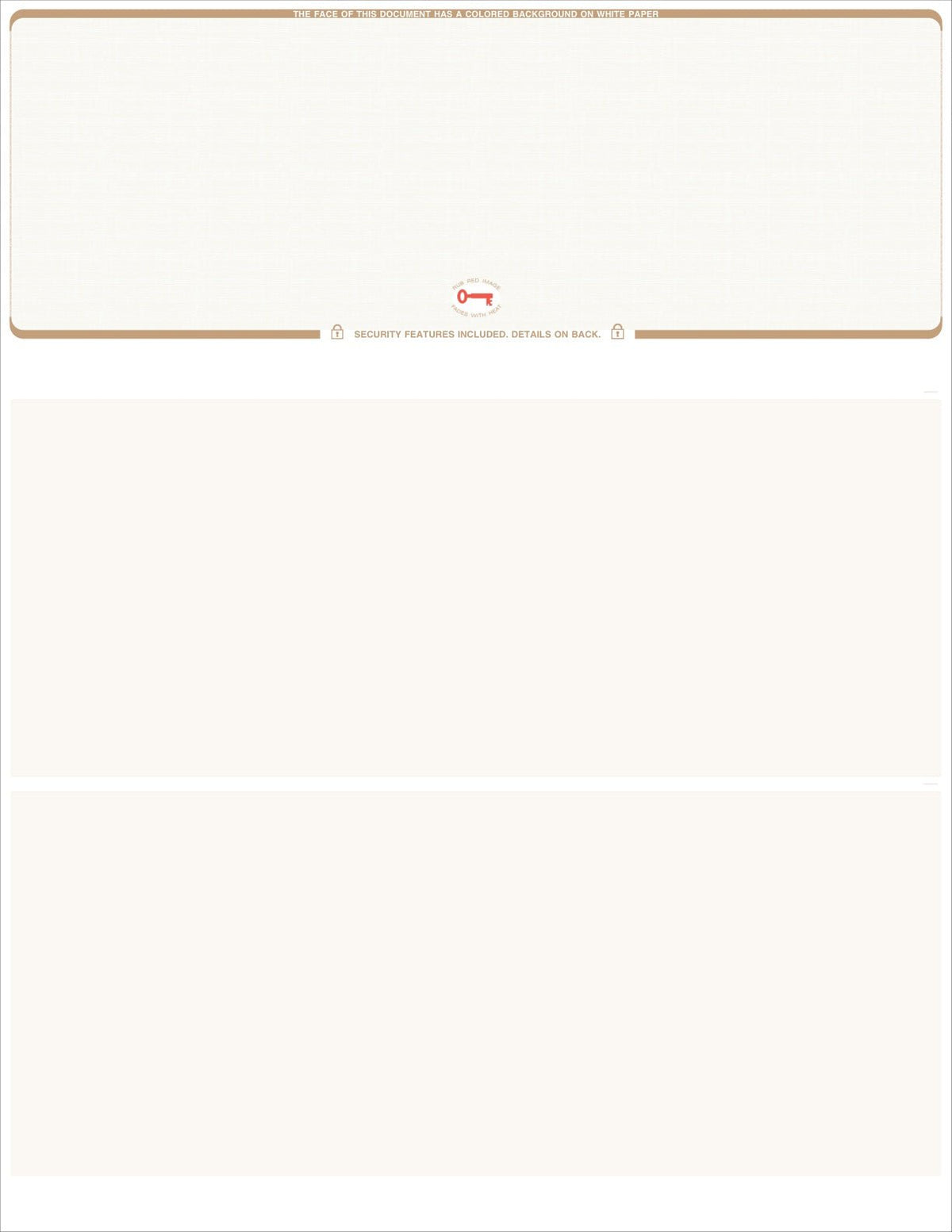 Top Check Stock Linen Blank Business Checks – Better Security