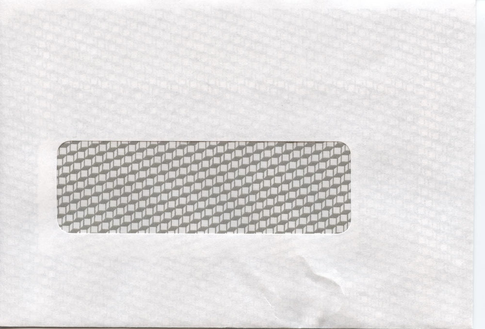 S-SEAL WIN ENV/PEGBD IMPRINT 6-1/2 X 4-1/2 24# WH WOVE/SAFEGUARD - Choice Checks