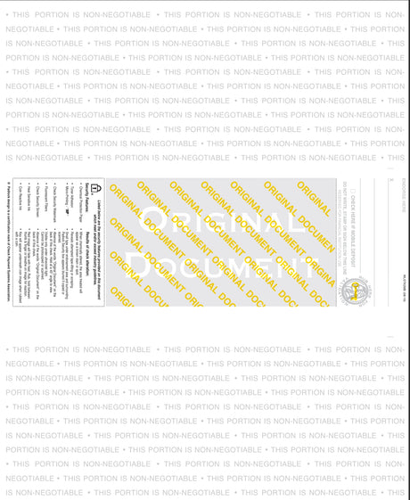 Marble Blank Business Checks in Middle - Choice Checks