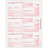 Form 1099-C Cancellation of Debt - Copy A Federal - 25 Qty