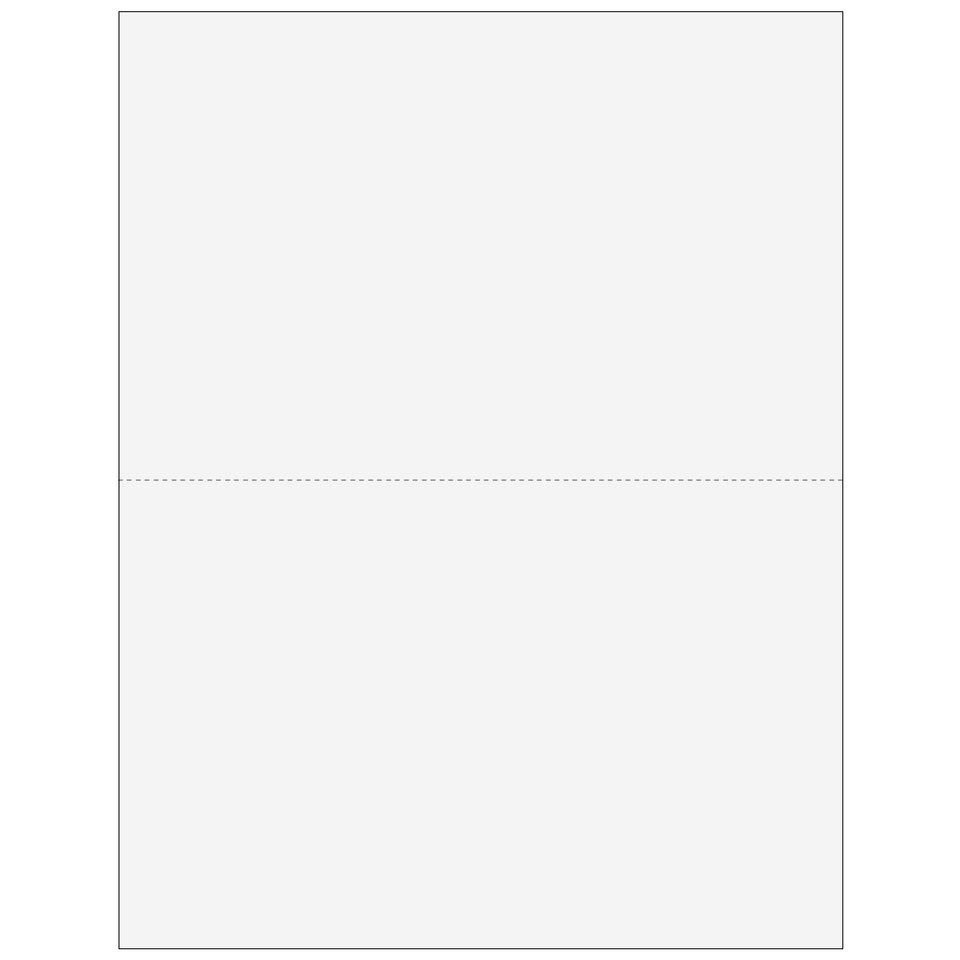 2up Blank 1099-INT Form (with Instructions on Both Back Panels) - 25 Qty